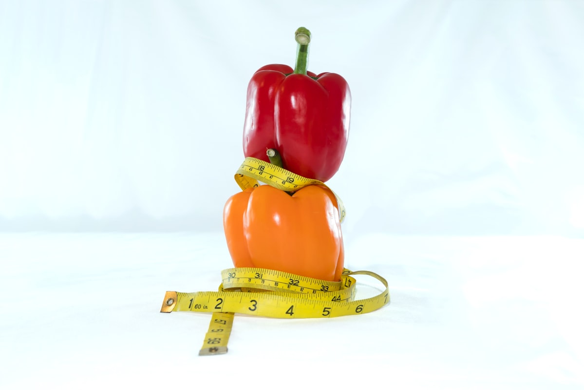 Nutritionist preparing healthy meal plan